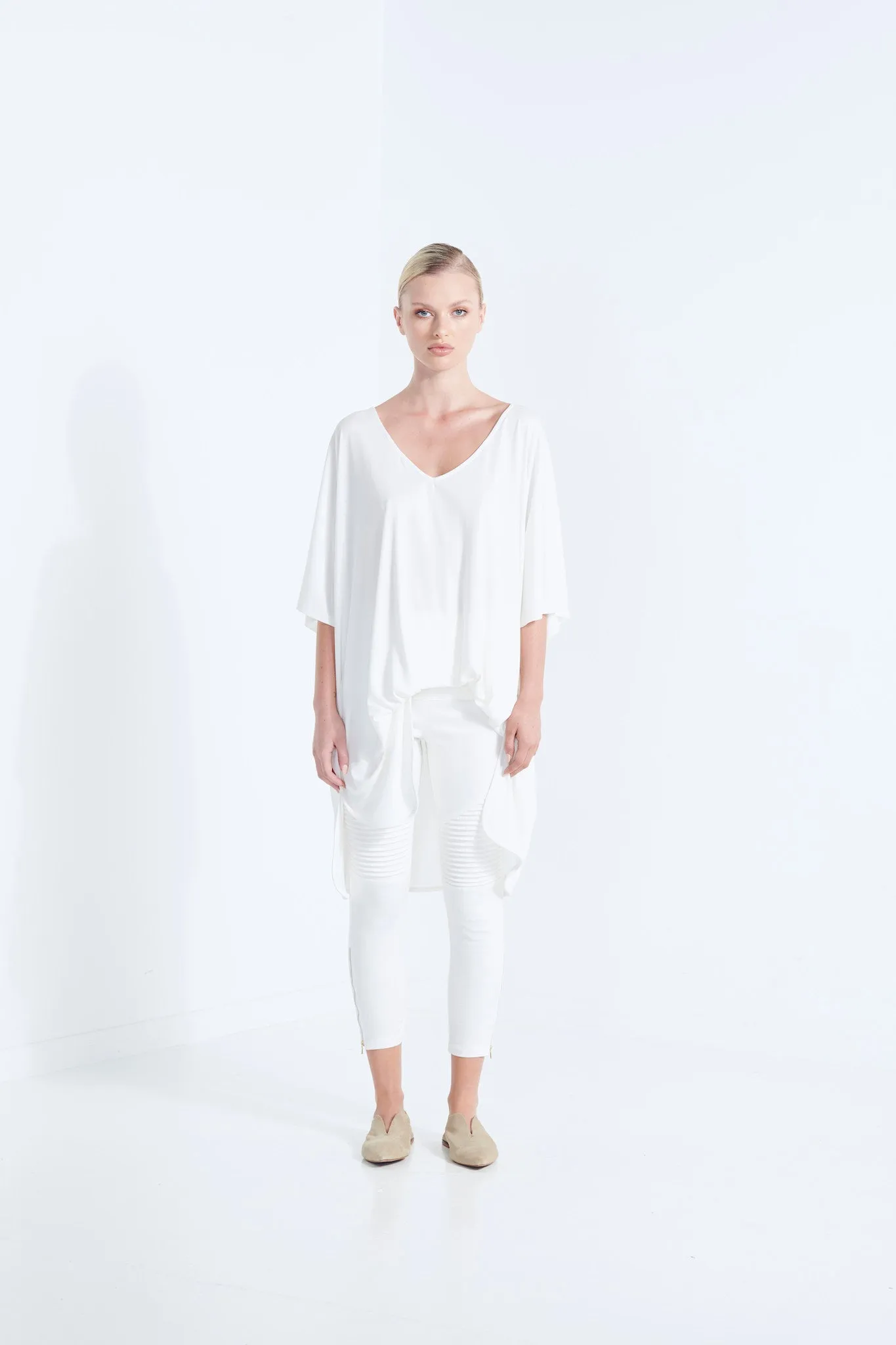 Themis Dress / Top - White Dew (Plus Size)