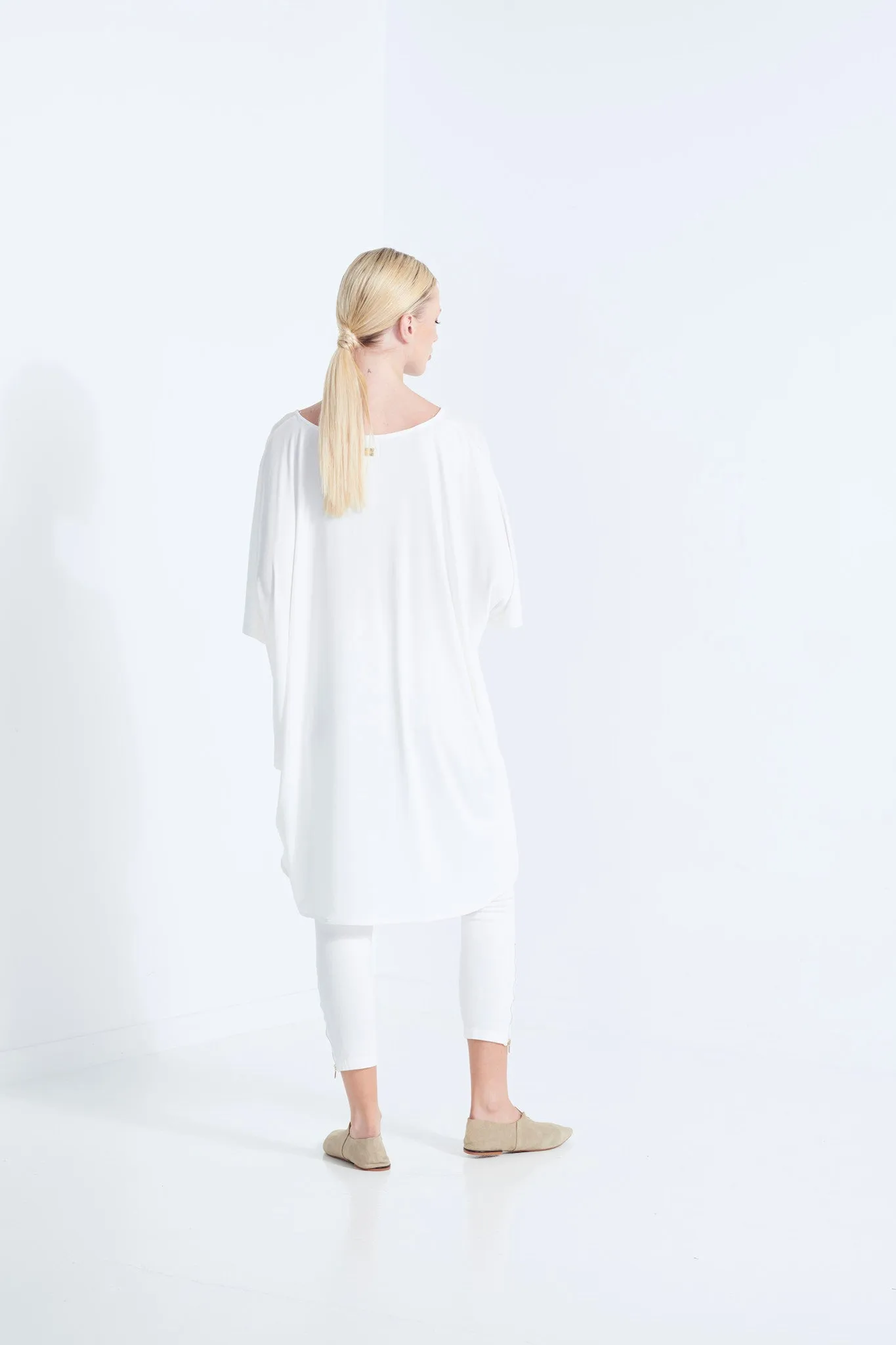 Themis Dress / Top - White Dew (Plus Size)