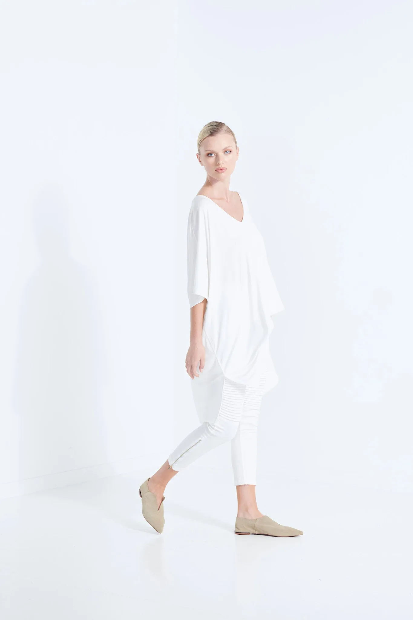 Themis Dress / Top - White Dew (Plus Size)