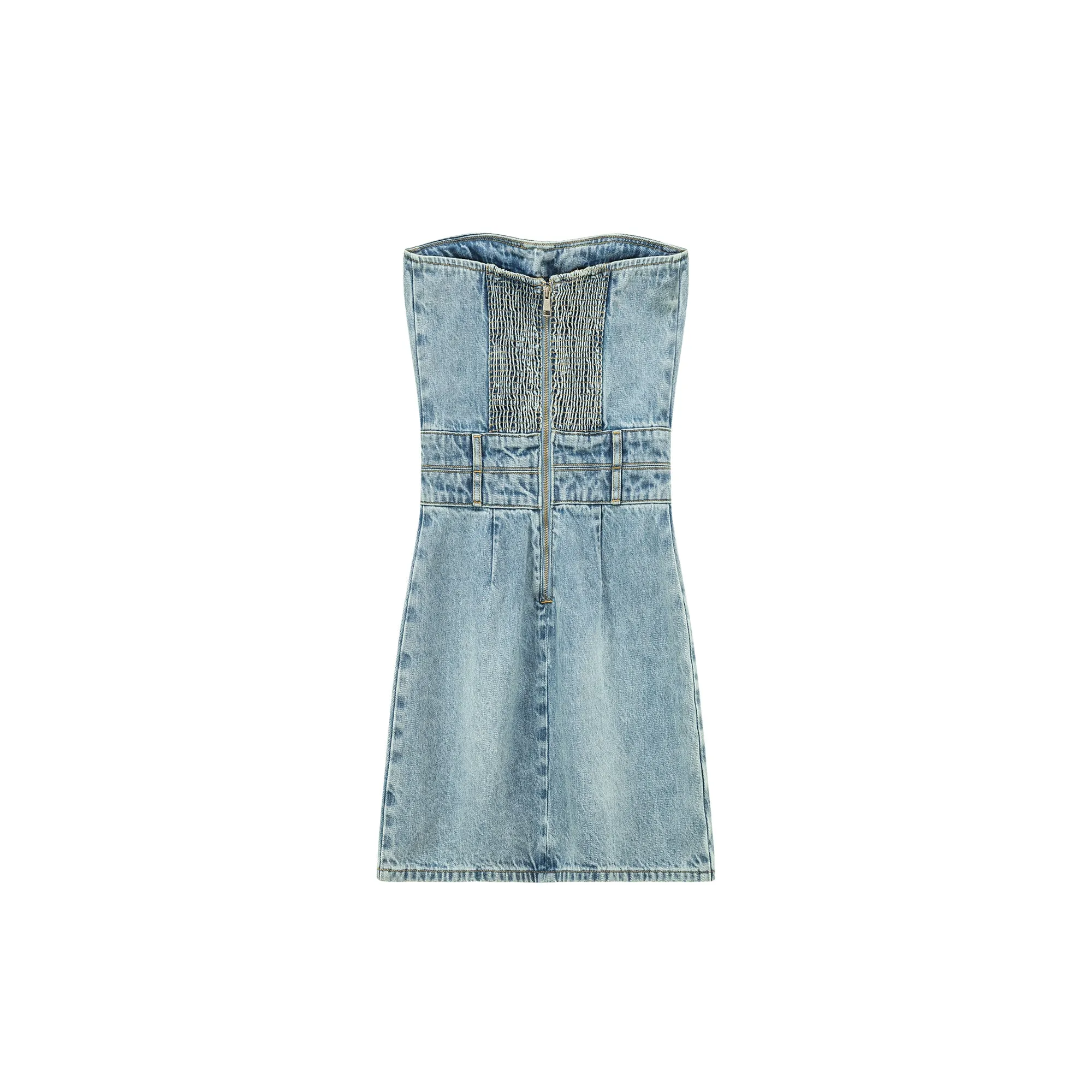 Tube Denim Dress