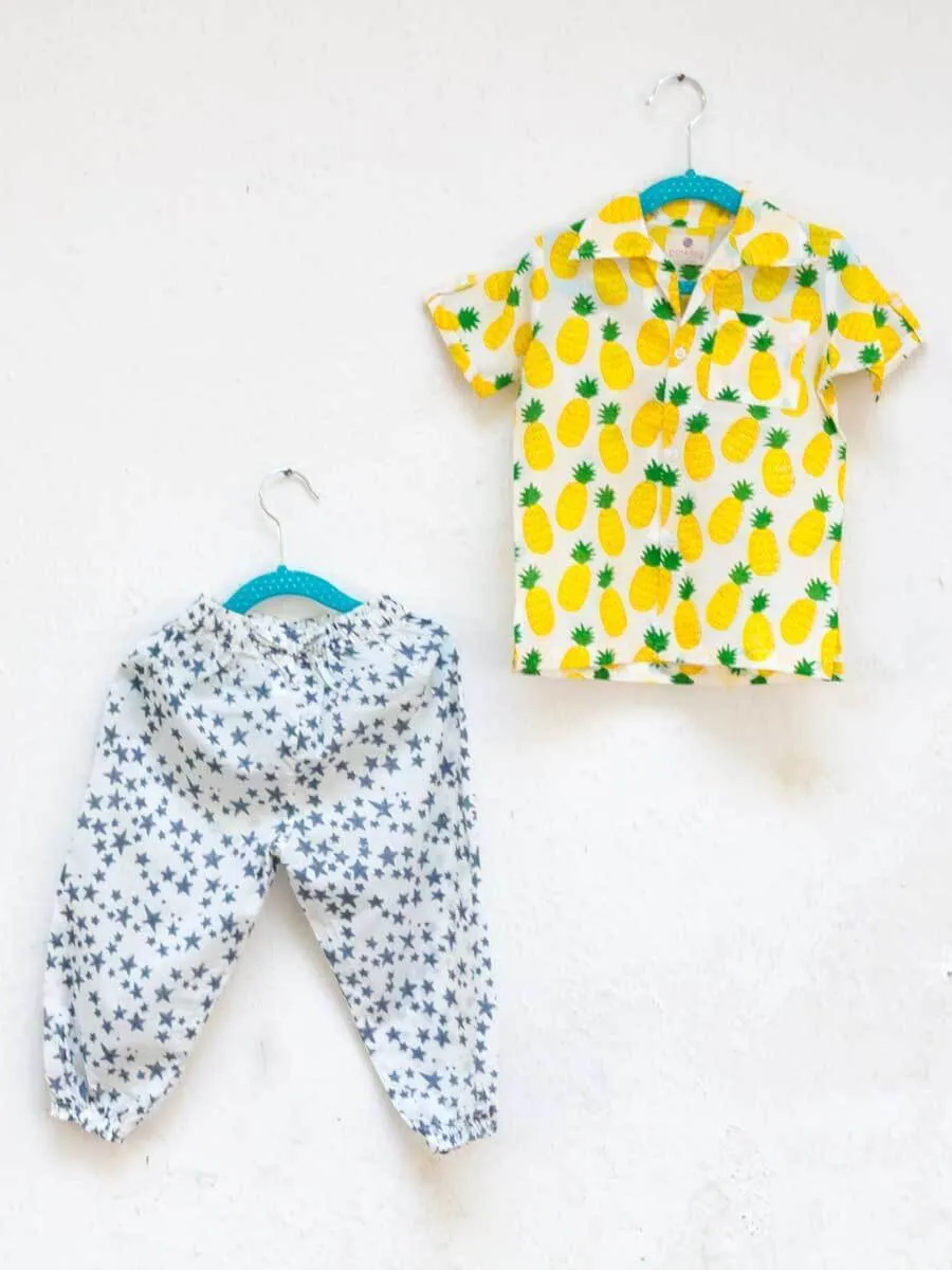 Twinkle Stars Organic Cotton Comfort Pants