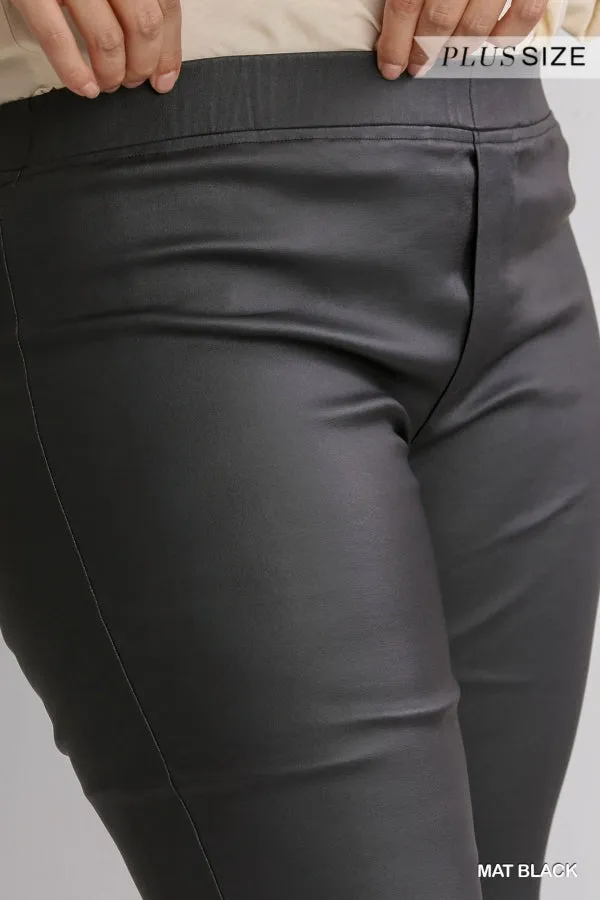 Umgee Metallic Slim Straight Jeggings