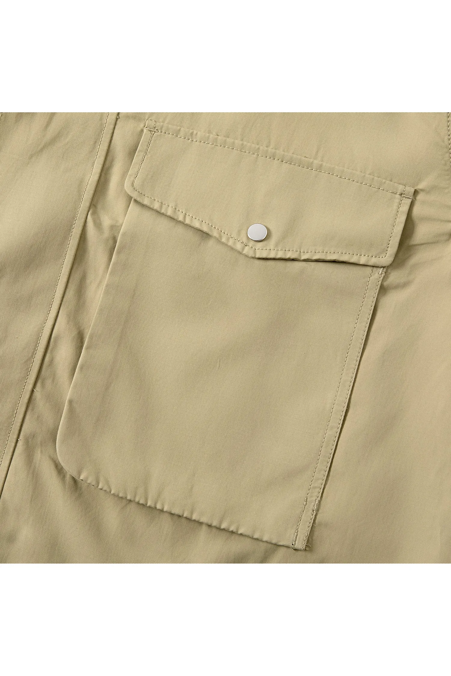 UNISEX WAXED COTTON CONVERTIBLE HOOD PARKA