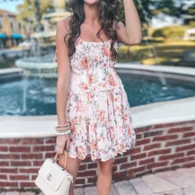 Vacation-style Sexy Printed Spaghetti Strap Chiffon Bohemian Beach Dress