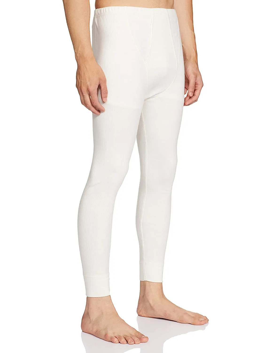 Van Heusen White Thermal Winter Lower Bottom Wear for Men
