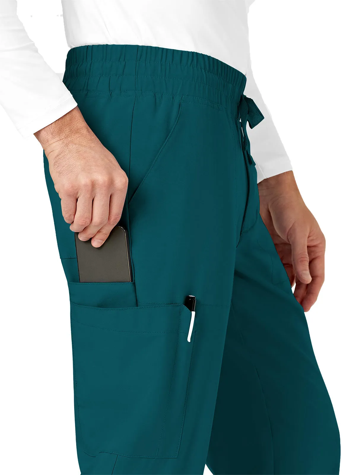 W123 - Men's Comfort Waist Cargo Jogger Pant