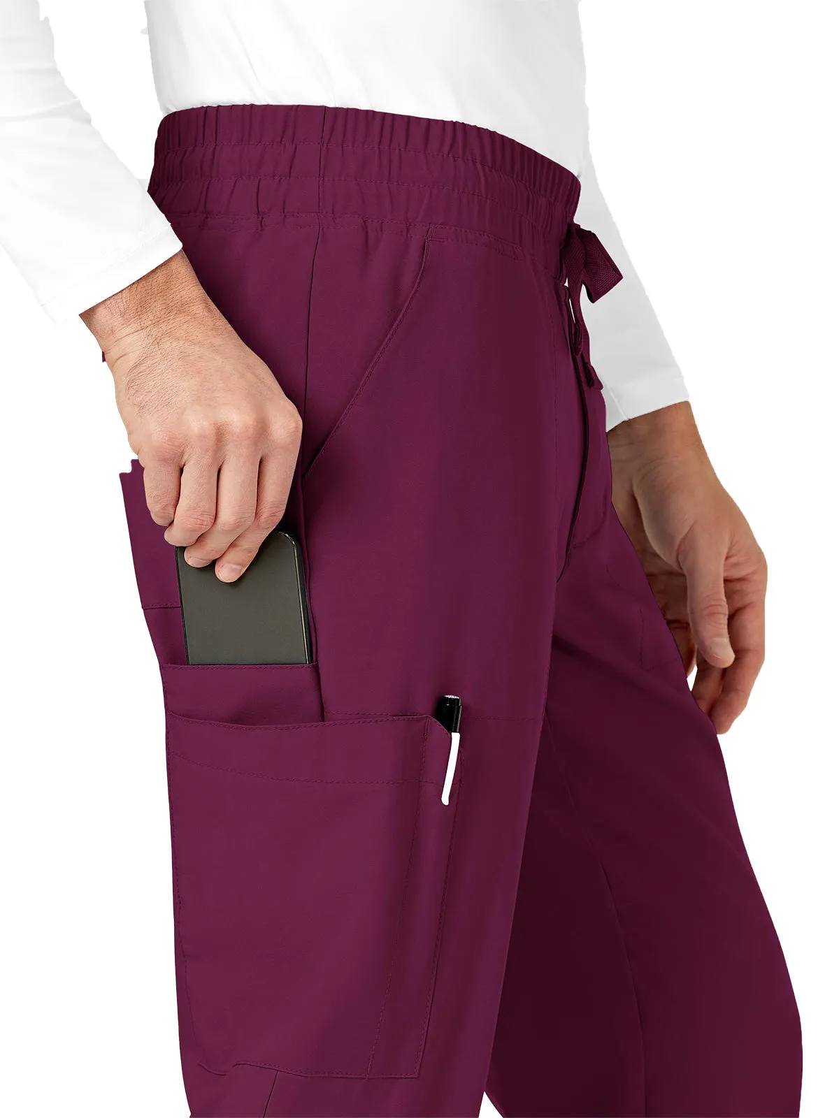 W123 - Men's Comfort Waist Cargo Jogger Pant