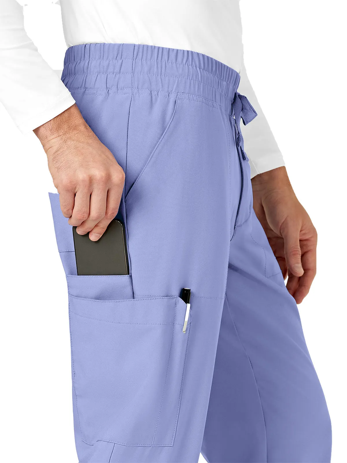 W123 - Men's Comfort Waist Cargo Jogger Pant