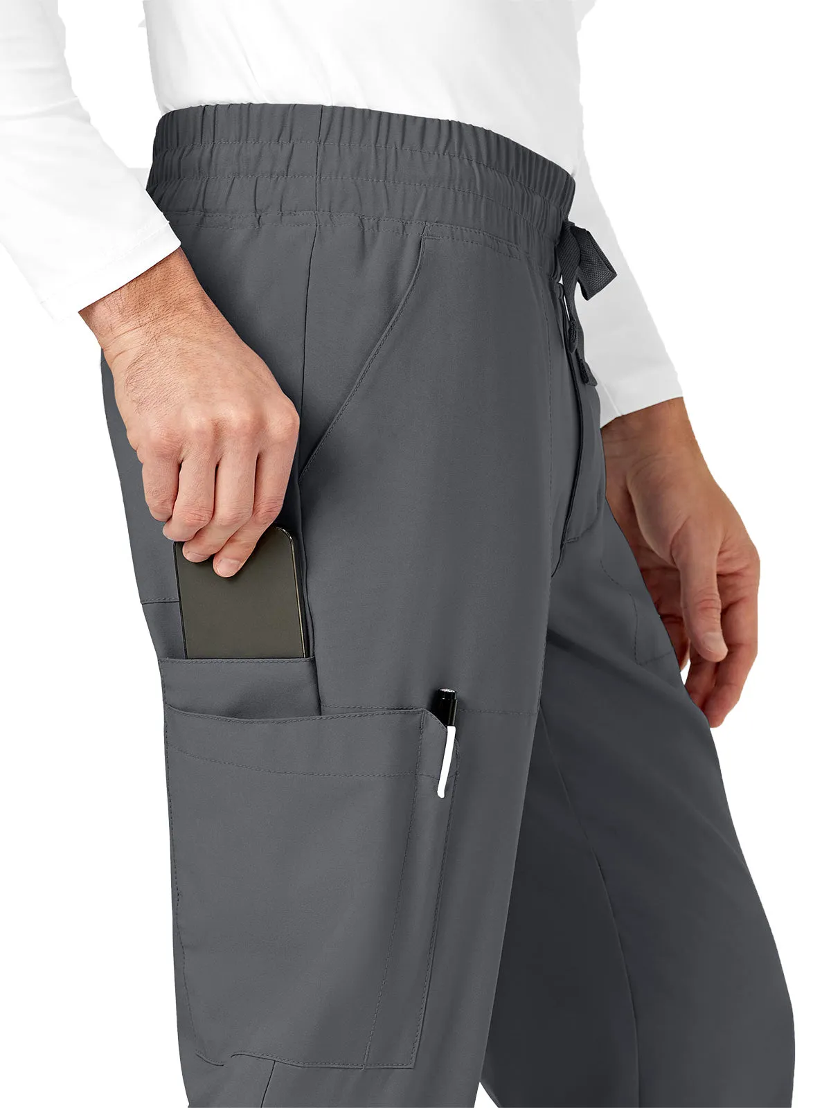 W123 - Men's Comfort Waist Cargo Jogger Pant