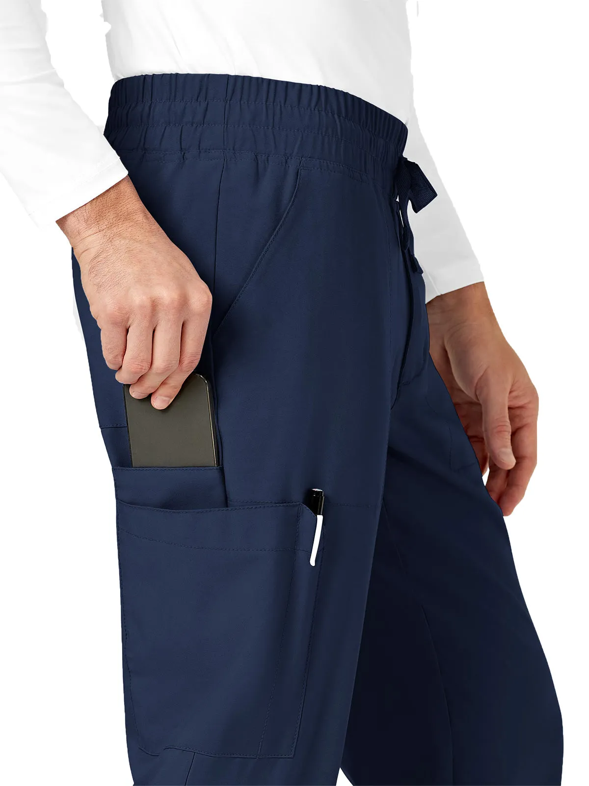 W123 - Men's Comfort Waist Cargo Jogger Pant