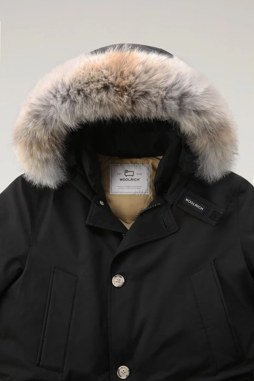 Woolrich Arctic Detachable Fur Anorak Nero Uomo