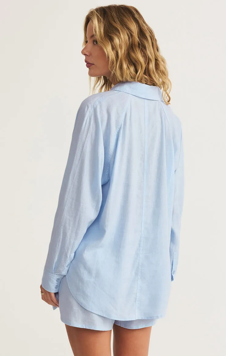 Z SUPPLY The Perfect Linen Shirt