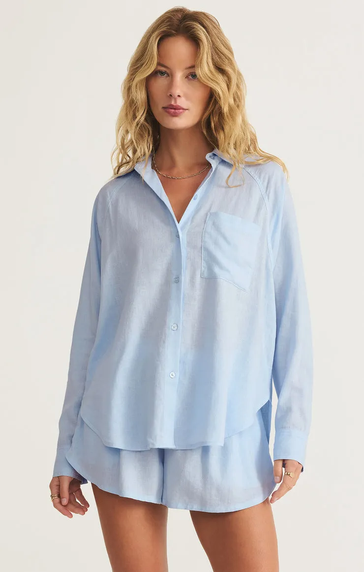 Z SUPPLY The Perfect Linen Shirt
